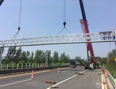 芜湖芜湖门架标牌施工现场